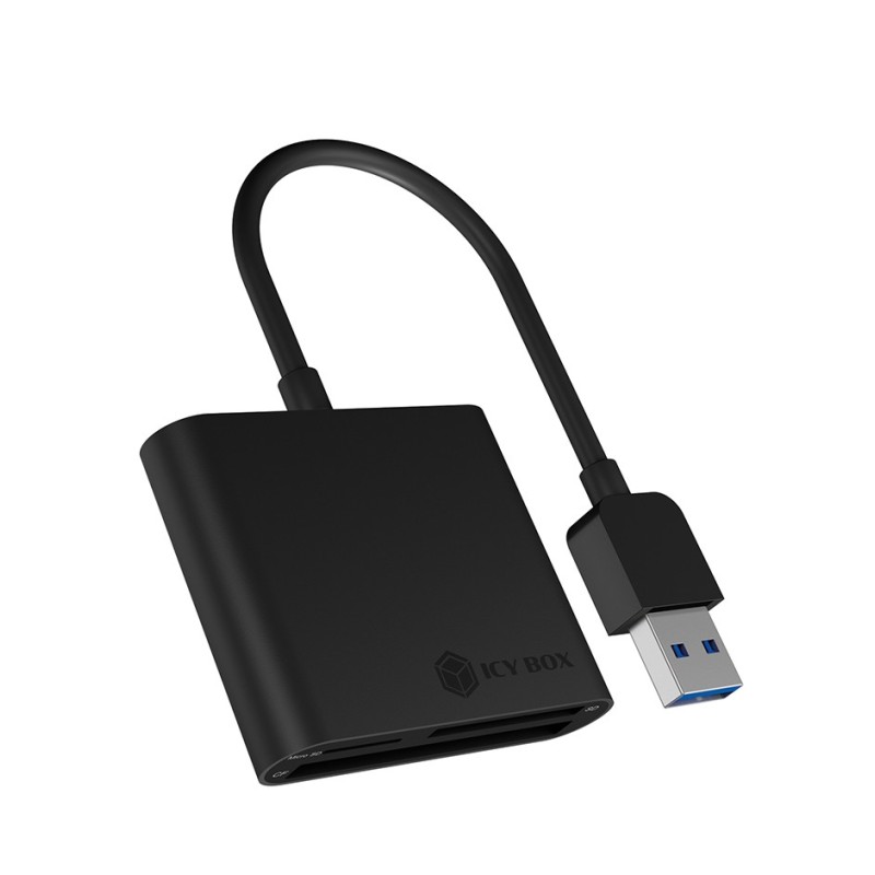 RaidSonic IB-CR301-U3 USB 3.0 externer Multi-Kartenleser